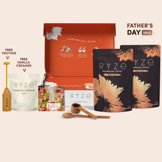 Mushroom Coffee Dark Roast Starter Kit (60 servings)